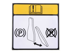 DECAL, RELEASE VALVE T1010