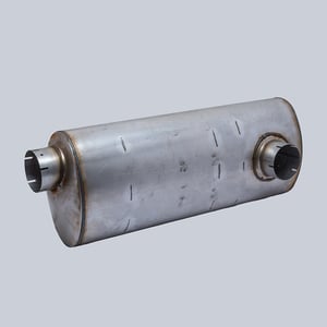 D/S,MUFFLER, OVAL STYLE 3