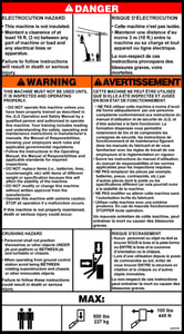 DECAL,SAFETY INSTRUCTIONS