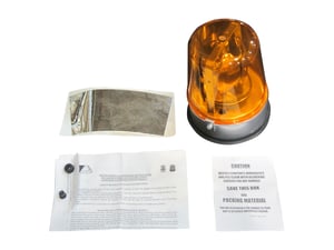 LIGHT, ROTATING BEACON AMBER