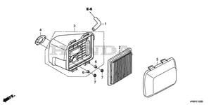 Image of 17211-Z8B-901