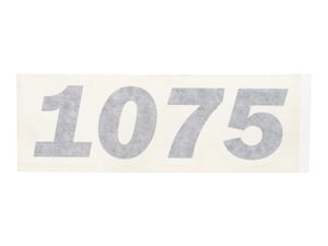 DECAL,JLG 1075 HOOD