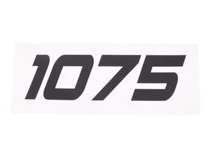 DECAL,JLG 1075 HOOD