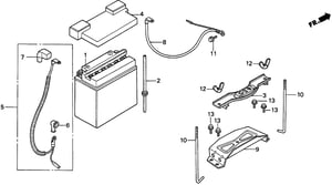 CABLE ASSY., GROUND (NOT AVAILABLE)