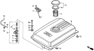 Image of 16950-ZB4-015