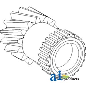 Pinion, Low Range Synchro Transmission