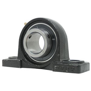 Pillow Block Assembly W/ Lock Collar, Re-Lubricatable