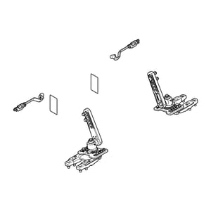 BL15818: Turnable Front Fenders Base Support Attachment