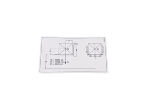 DECAL,TPX1800 RANGE