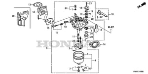 Image of 16100-Z4M-WB1