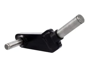 TIRE, LEFT CASTER (WELDMENT)