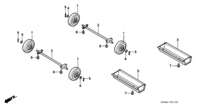SHAFT, WHEEL