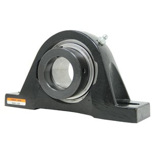 Pillow Block Assembly W/ Lock Collar, Re-Lubricatable