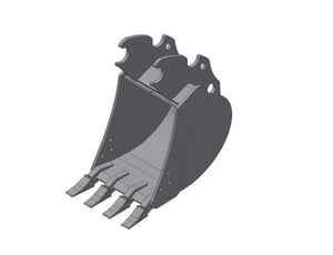 Image of OEM STYLE QUICK COUPLER BUCKETS