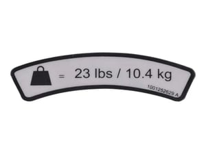 DECAL,BOLT-ON FA ACCY WT