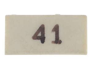 TERMINAL BLOCK, MARKER #41