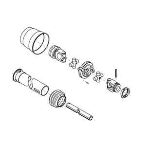 U-Joint With Shaft AND Shie