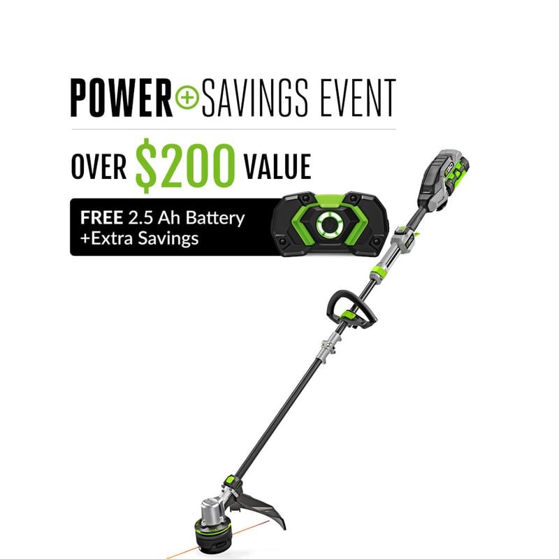 EGO Power+ ST1623T 16" Powerload with Line IQ String Trimmer with 4Ah Battery and 320W Charger