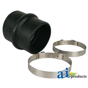 Centri Rubber Hump Hose w/2 Clamps 4`