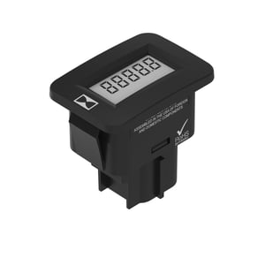 AUC13736: Rectangular Case Hour Meter Gage