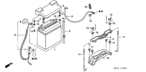 Image of 32430-ZB7-000