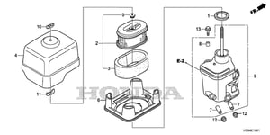 Image of 17210-Z4M-821