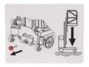 DECAL,MANUAL DESCENT