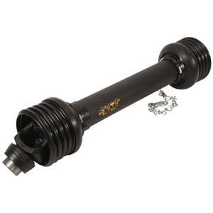 Header Drive Shaft, 1-3/8` 21 Spline Slide Collar x 1-1/4` Hex Clamp