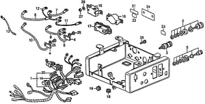 WIRE HARNESS, BOX (NOT AVAILABLE)