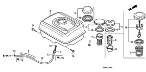 Image of 17670-ZK2-D90