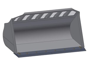 Image of ULTRA LIGHT WEIGHT WOOD CHIP BUCKET