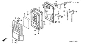 Image of 17222-ZB8-000