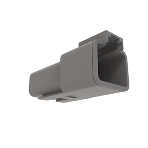 57M10328: Black External Electrical Connector Housing, Cavities 4