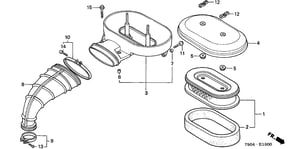 Image of 17210-ZA0-506