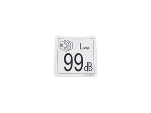 DECAL,SOUND POWER LEVEL(99DB)