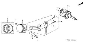 Image of 13310-ZE0-631