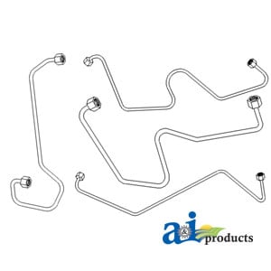 Injection Line Set, #4 Cylinder