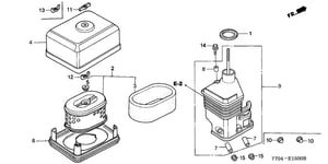 Image of 17235-ZE1-831