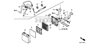 Image of 17220-Z43-B30ZA