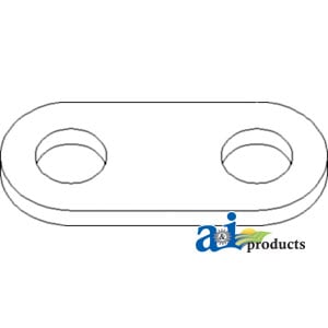 Strap, Spacer; Front Drawbar Support