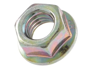 NUT-FLANGE SERRATED FACE-3/8-1