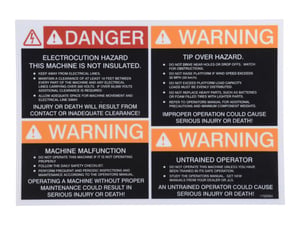 DECAL, (DANGER)
