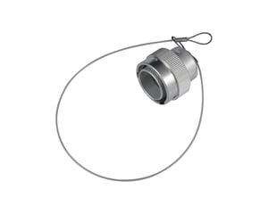 CONNECTOR, CAP W/ 16" LANYARD