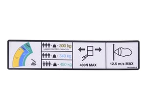 DECAL,WARNING HI-CAP. (CE)