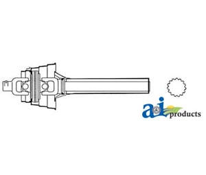 Universal Joint W/ Shaft; Front