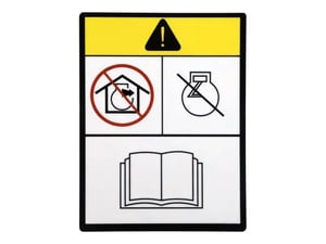 DECAL,WARNING GENERATOR