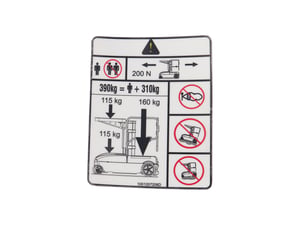 DECAL,CAPACITY