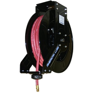 3/8" x 50' Hose w/ Reel, Double Arm