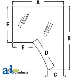 Glass, Side, Stationary (RH) - Tinted