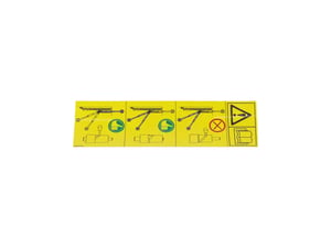DECAL,CONTROL STABILIZERS